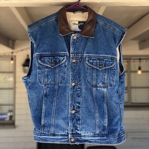 Wrangler Outerwear Denim Jacket Vest